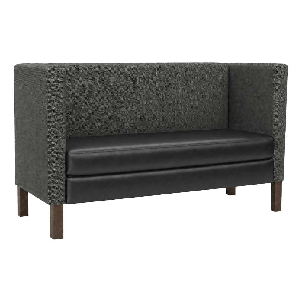 Wood booth seating