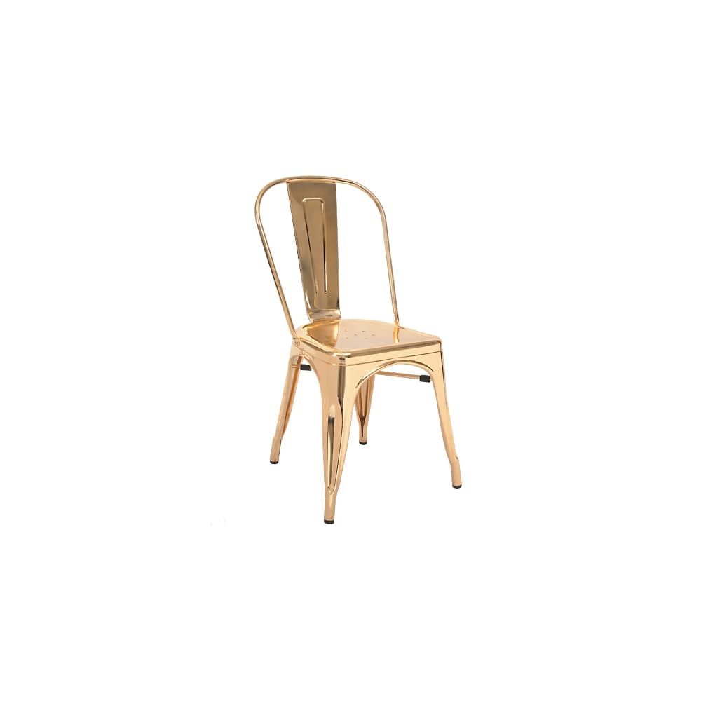 Metal dining chair