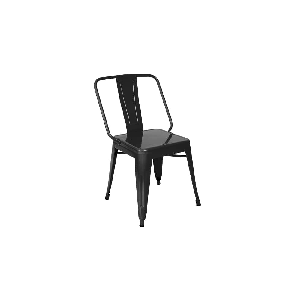 Metal dining chair