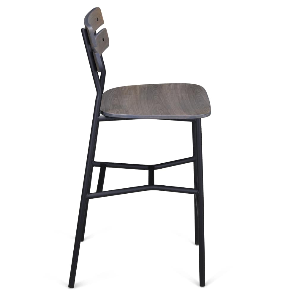 Metal bar stool